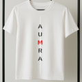 AUMRA Classic White T-Shirt – Premium Minimal Style