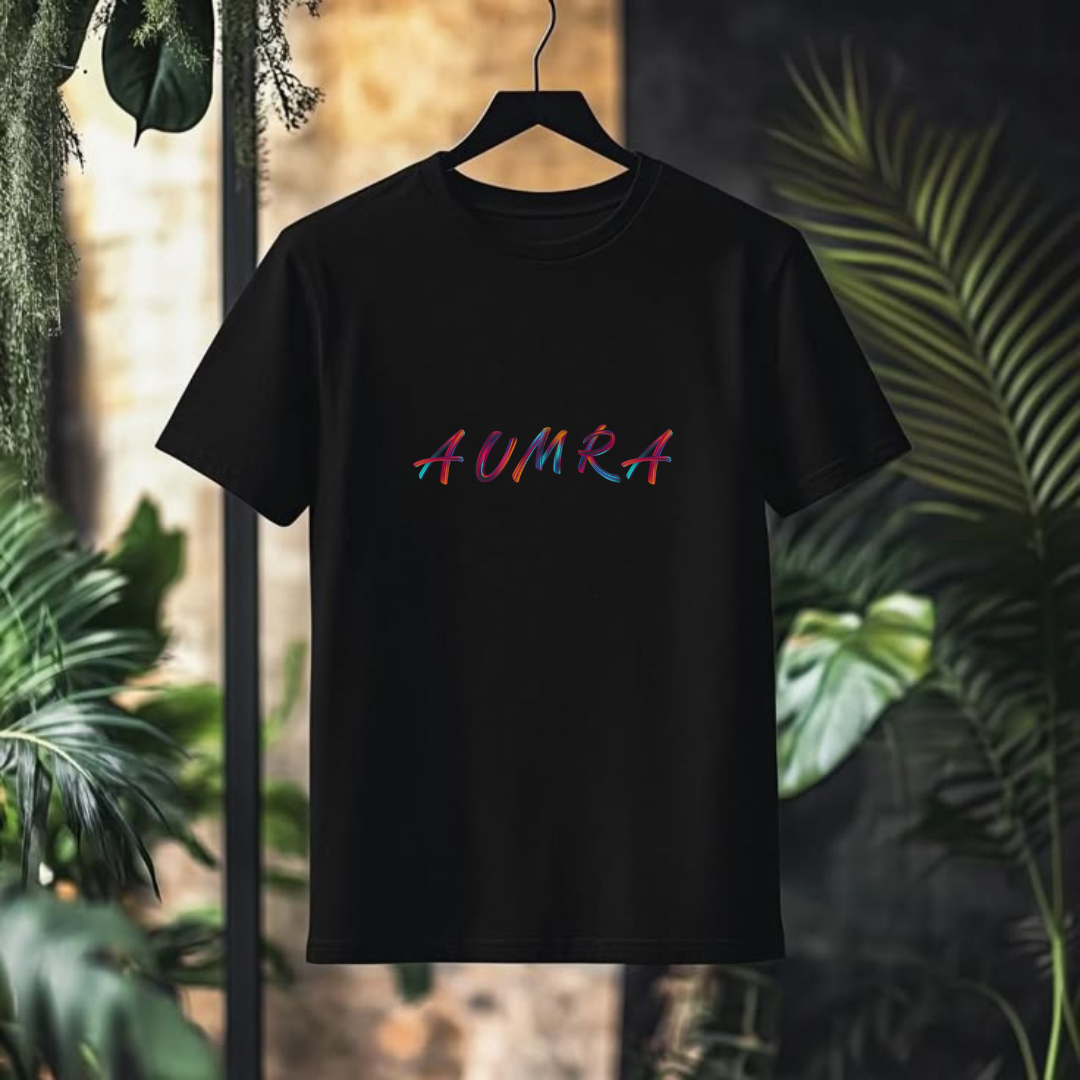 AUMRA COLORED logo signature T-Shirt