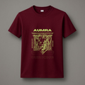 AUMRA Mehroon Premium T-Shirt